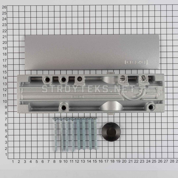 Доводчик GEZE TS3000 (серебристый) Доводчик GEZE TS3000 (серебристый)